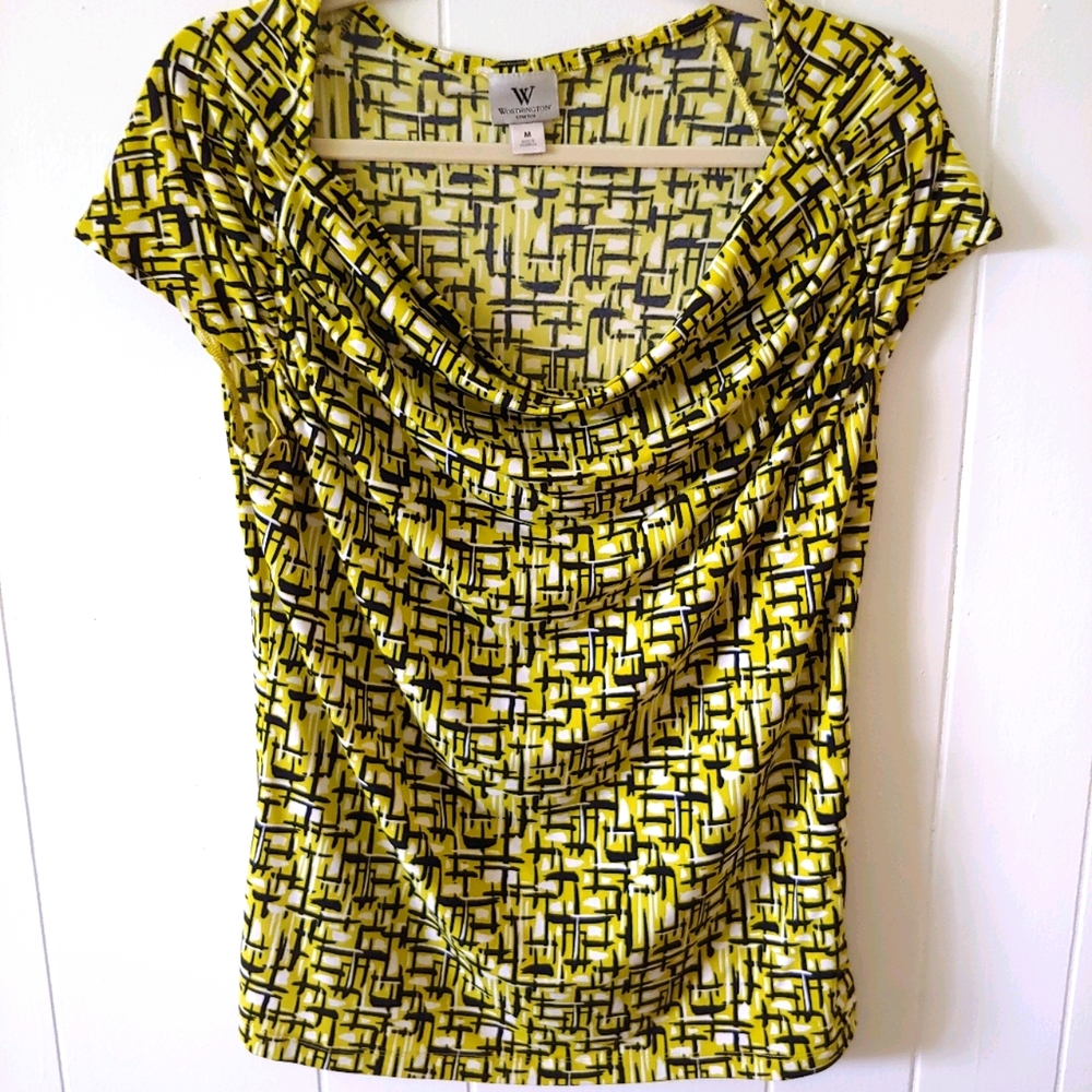 Cap sleeve stretch top